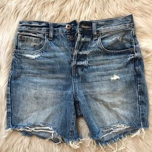 Pistola High waist jean shorts